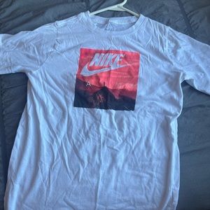 nike graphic tee shirt. adorable and nice!